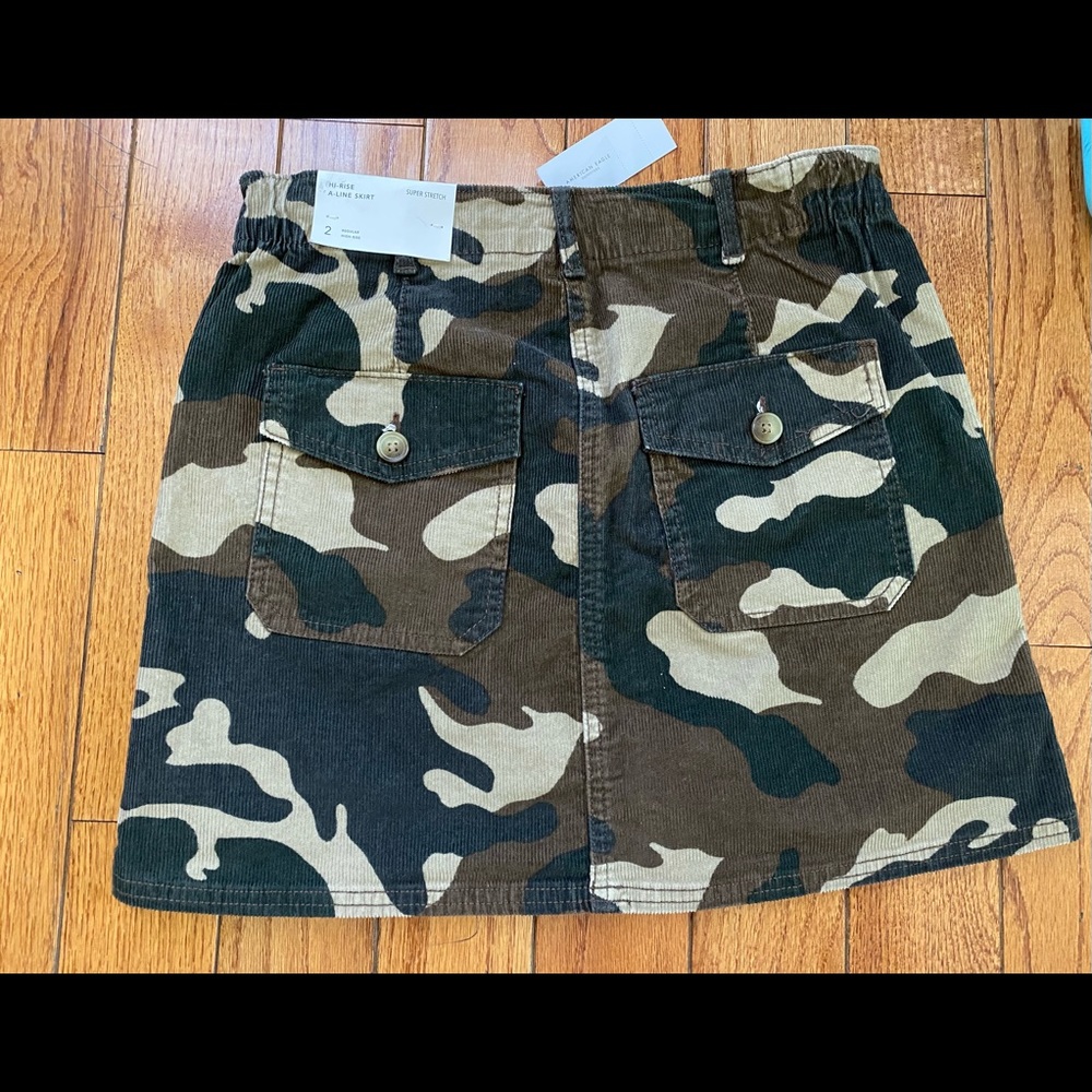 Camo Mini Skirt - Picture 5 of 5